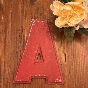 Vintage Metal Letter ‘A’